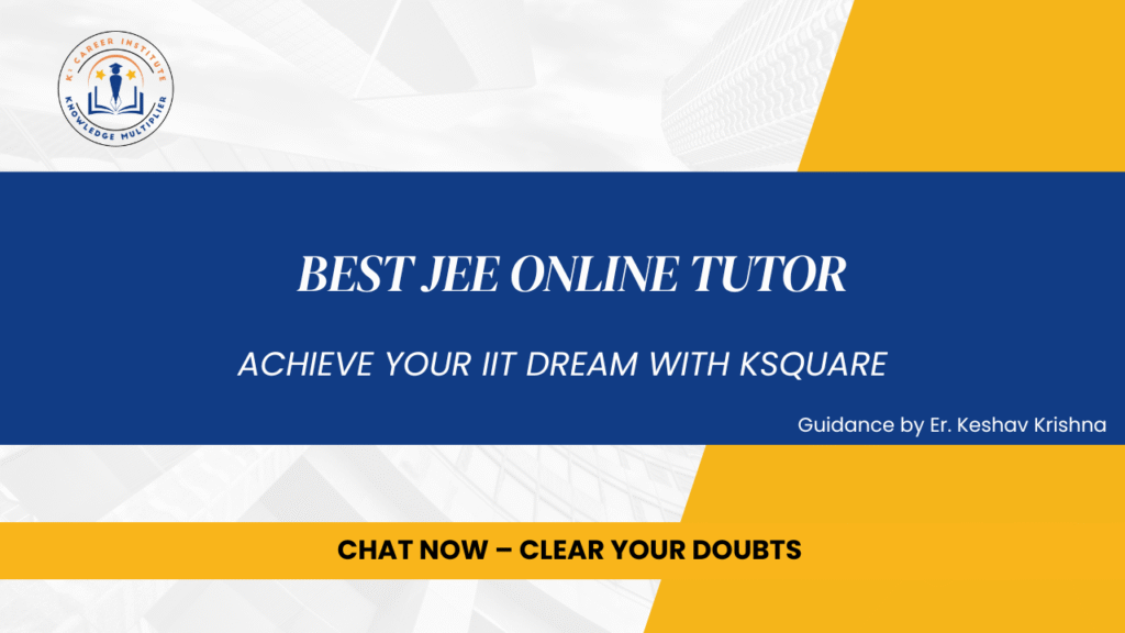 best JEE online tutor