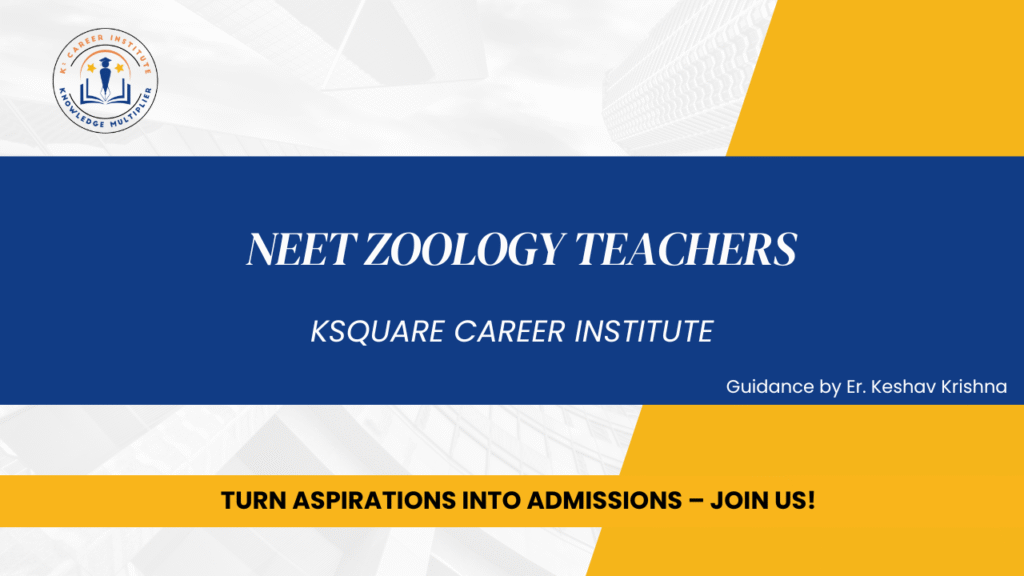 NEET Zoology Teachers